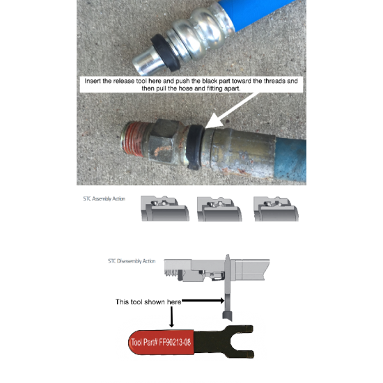 W0004935  -  Hose Asm - Reservoir to Pump