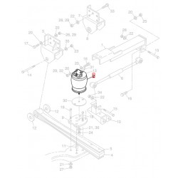 W8838473  -  Freightliner XC Front Air Bag