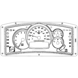 101384  -  Workhorse Actia Instrument Replacement Lens Cover