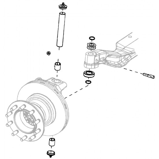 W8838459  -  King Pin Replacement Kit