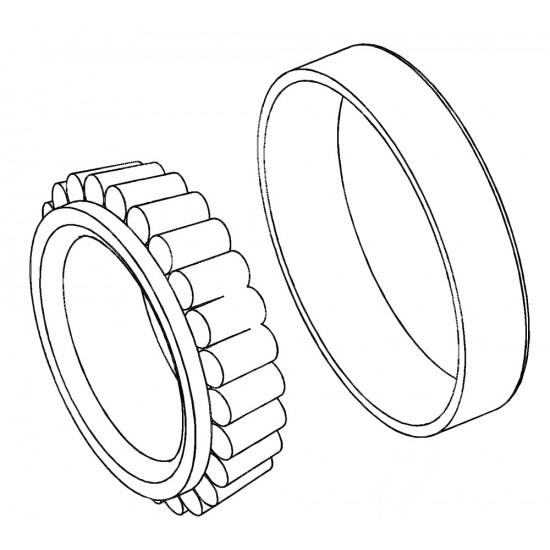 W8007137  -  Rear Wheel Inner Bearing Set