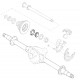 W8833252  -  Bearing Set - Rear Wheel Inner (JF9 - 4 Wheel Disc)