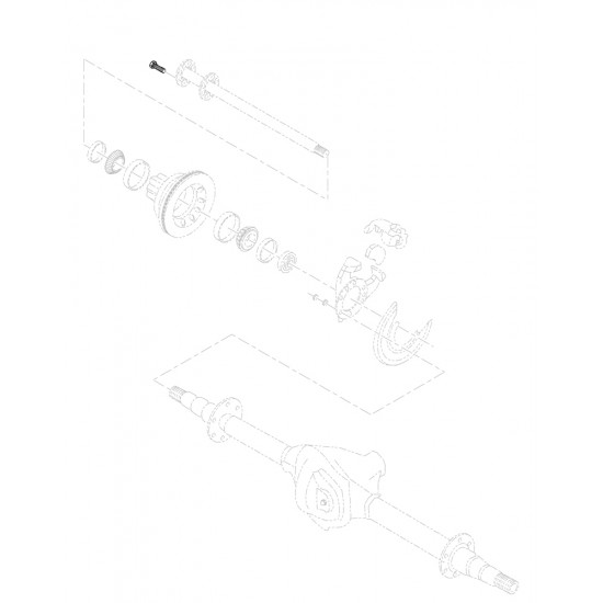 W8830158  -  Rear Axle Shaft Bolt
