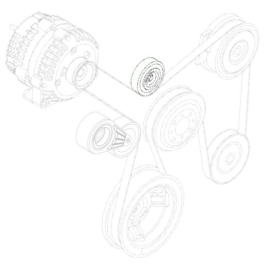 W8831905  -  Workhorse Belt Idler Pulley