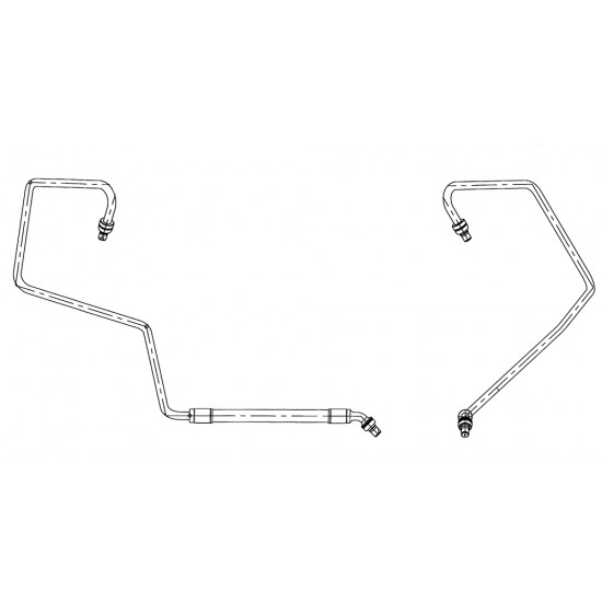 W0006557  -  Hose Asm - Pump To Steering Gear Inlet