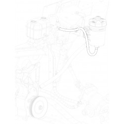 W0011983  -  Hose Asm - Brake Booster Outlet (Booster to Reservoir)