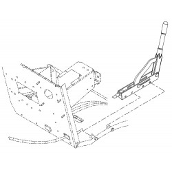 W8007359  -  Lever Asm - Park Brake (Hand Apply)