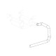W0005672  -  Pipe Asm - Exhaust, Single Tail, 4" 