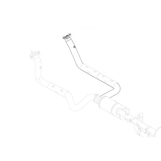 W0013802  -  Pipe Asm - Exhaust Manifold, RH