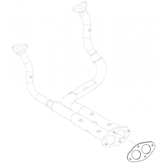 W8831647  -  Gasket - Exhaust Manifold Pipe