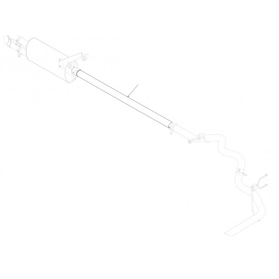 W0012770  -  Pipe Asm - Intermediate Exhaust