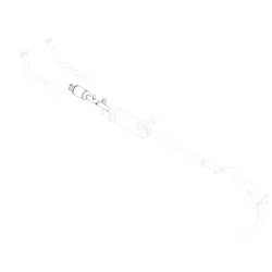 W0012774  -  Converter - Exhaust Asm Left Hand