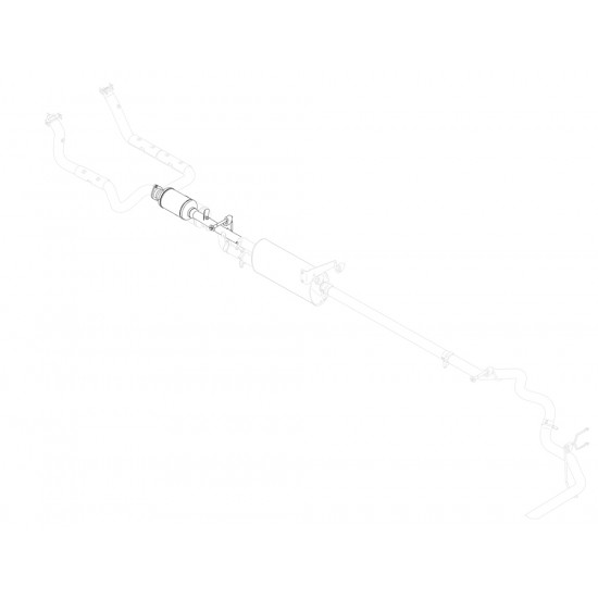 W0012774  -  Converter - Exhaust Asm Left Hand