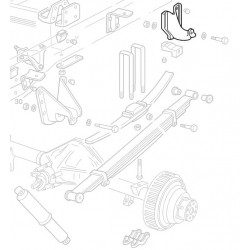 W8836045  -  Hanger - Rear Spring, Rear