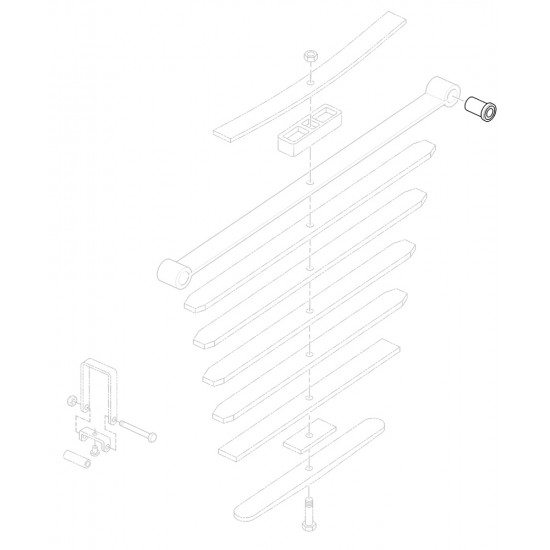 W8839688  -  Bushing Asm - Rear Spring Front Eye